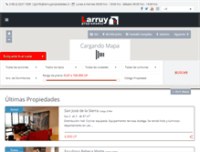Tablet Screenshot of larruypropiedades.cl